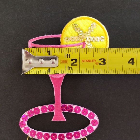 Sequined & Beaded Iron On Appliques Bundle of 3 - Picture 7 of 16